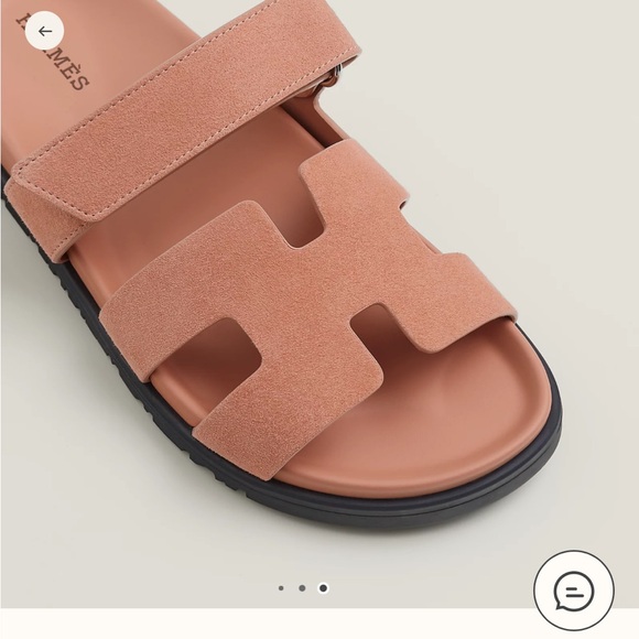 Hermes Chypre Tan Sandals. 100% authentic - Picture 12 of 13